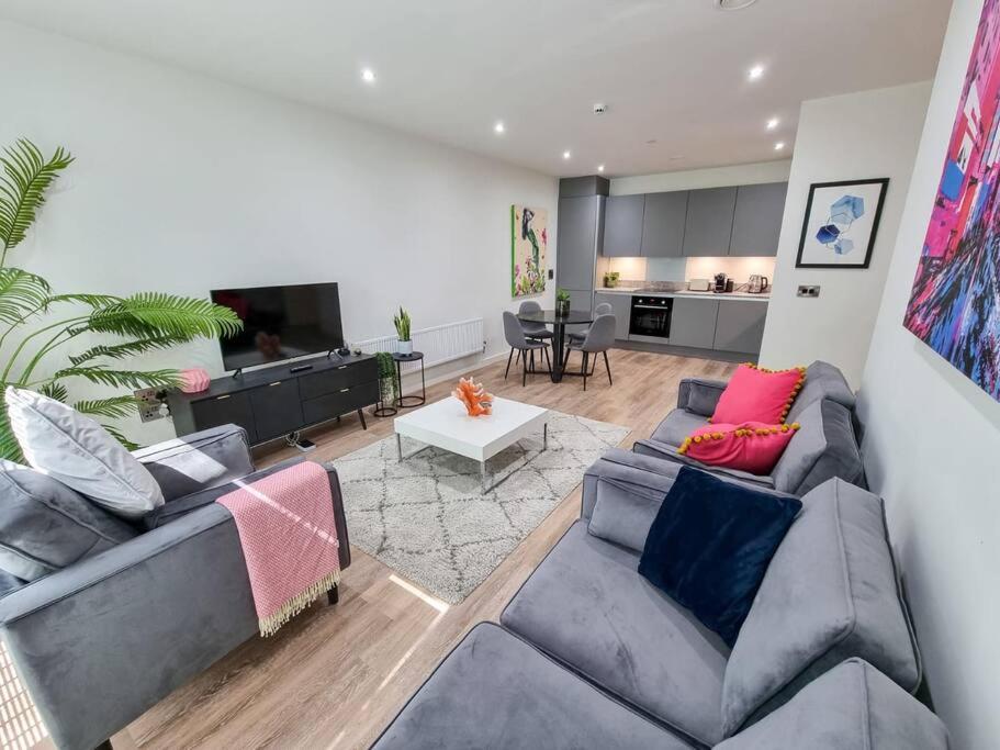 Luxury City Centre Townhouse With Parking Manchester Dış mekan fotoğraf